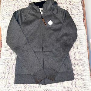 Womens burton zip up size Medium great condition